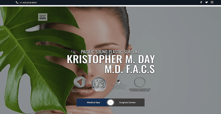 Pacific Sound Plastic Surgery | Kristopher M Day MD FACS