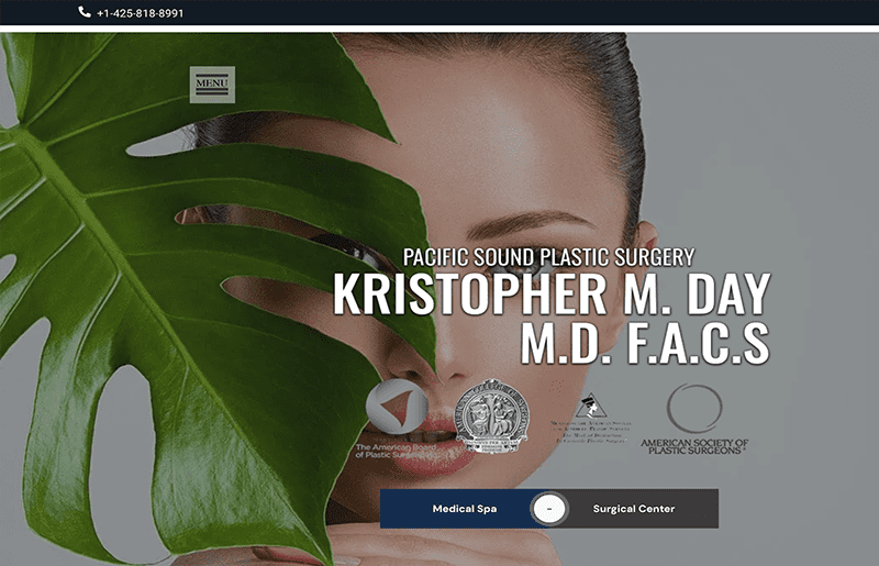 Pacific Sound Plastic Surgery | Kristopher M Day MD FACS