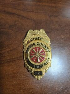 MCFD12 Chief Badge | OneStop Northwest LLC