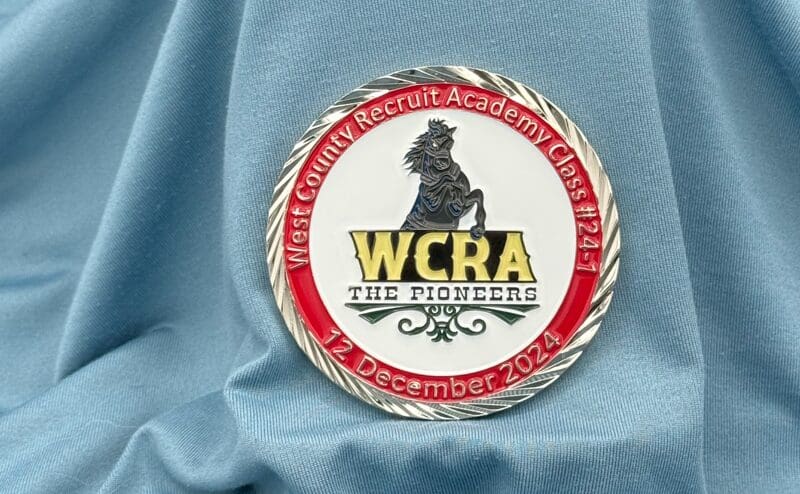 West County Recruit Academy | Challenge Coin Side 1 | OneStop Northwest LLC