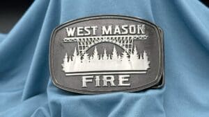 West Mason Fire Custom Belt Buckle