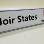 custom desk name plates with logo