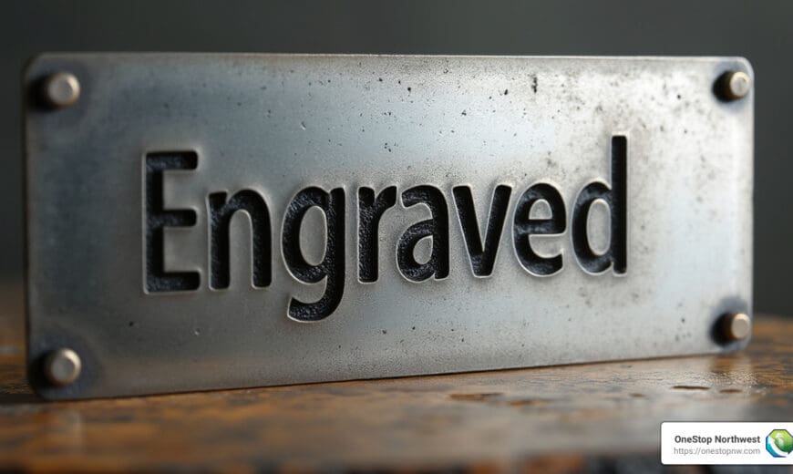Everything You Need to Know About Metal Engraved Signs 6 metal engraved signs