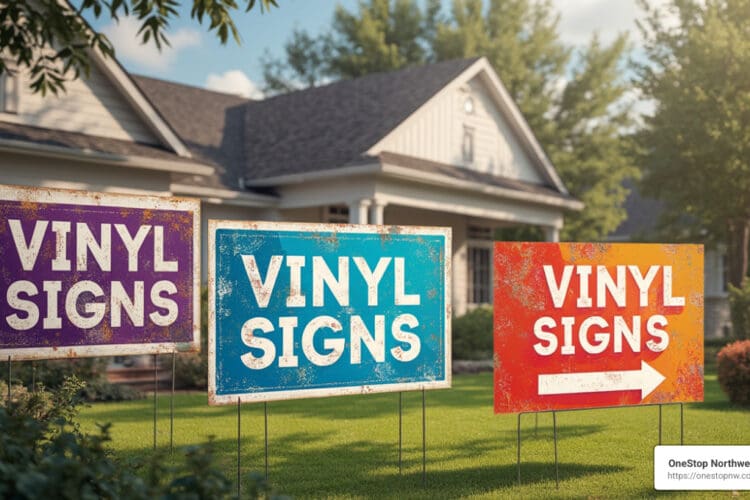 Vinyl Yard Signs Near You: Custom Options for Every Occasion 7 company yard signs