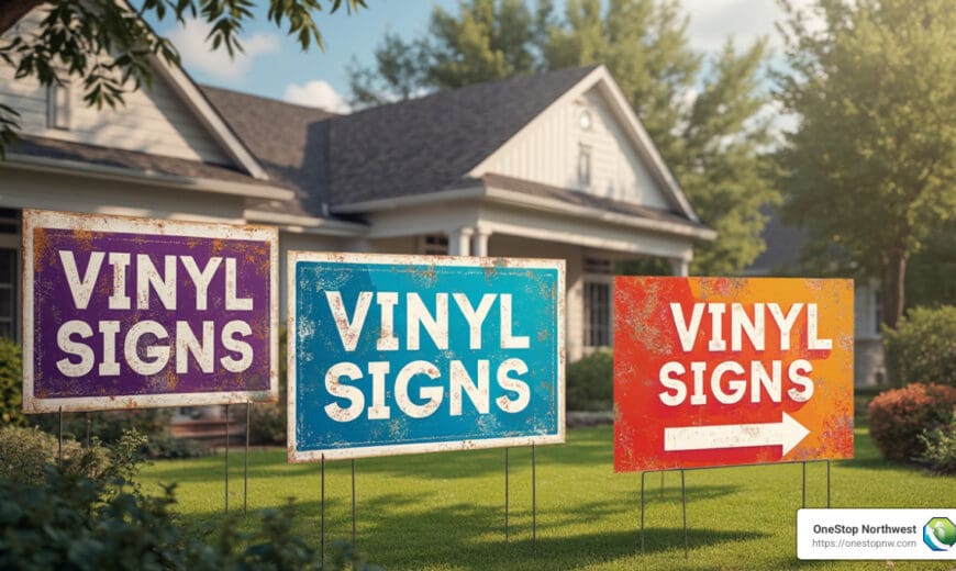 Vinyl Yard Signs Near You: Custom Options for Every Occasion 5 company yard signs