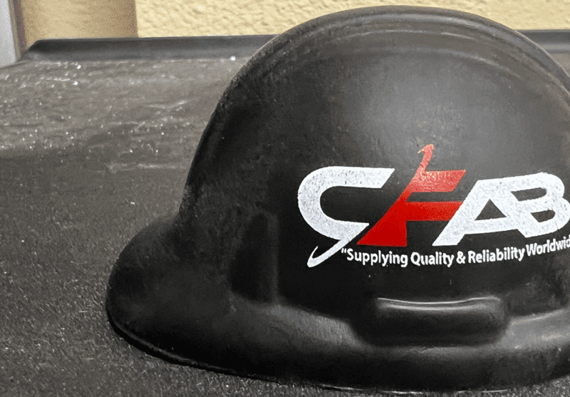 CFAB Hard Hat Stress Ball for Trade Shows 3 CFAB Hard Hat Stress Ball | OneStop Northwest LLC