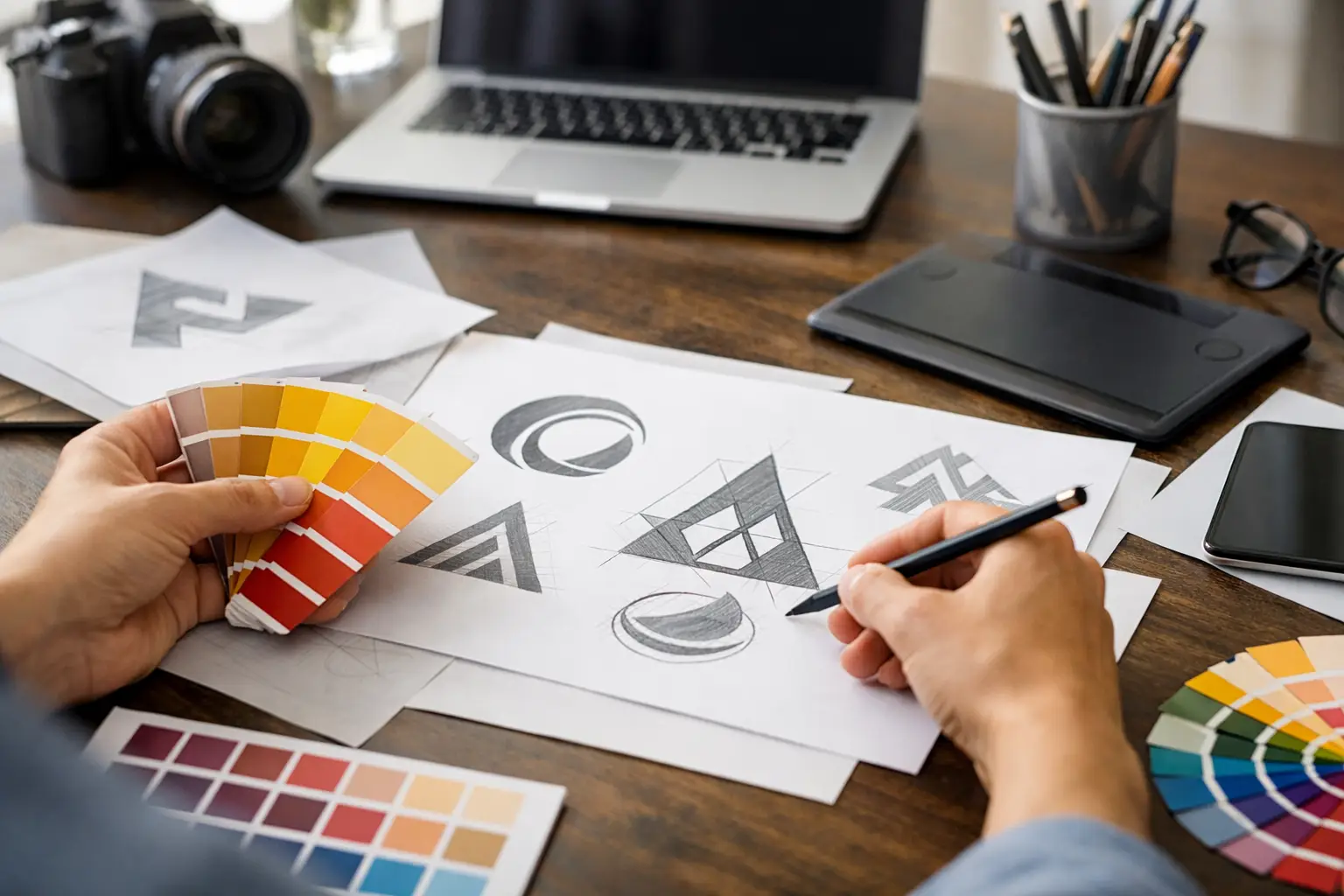 How the Custom Logo Design Process Works