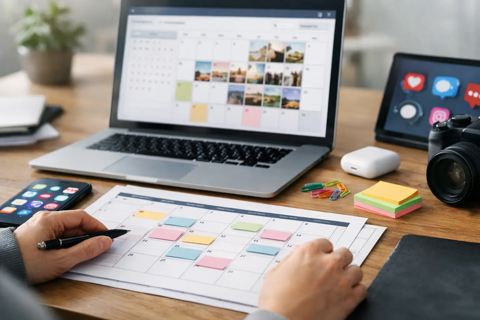 How to Use a Social Media Content Calendar Template