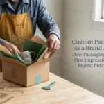 Professional header image for industry analysis: Custom Packaging as a Brand Asset: How Packaging Shapes F...