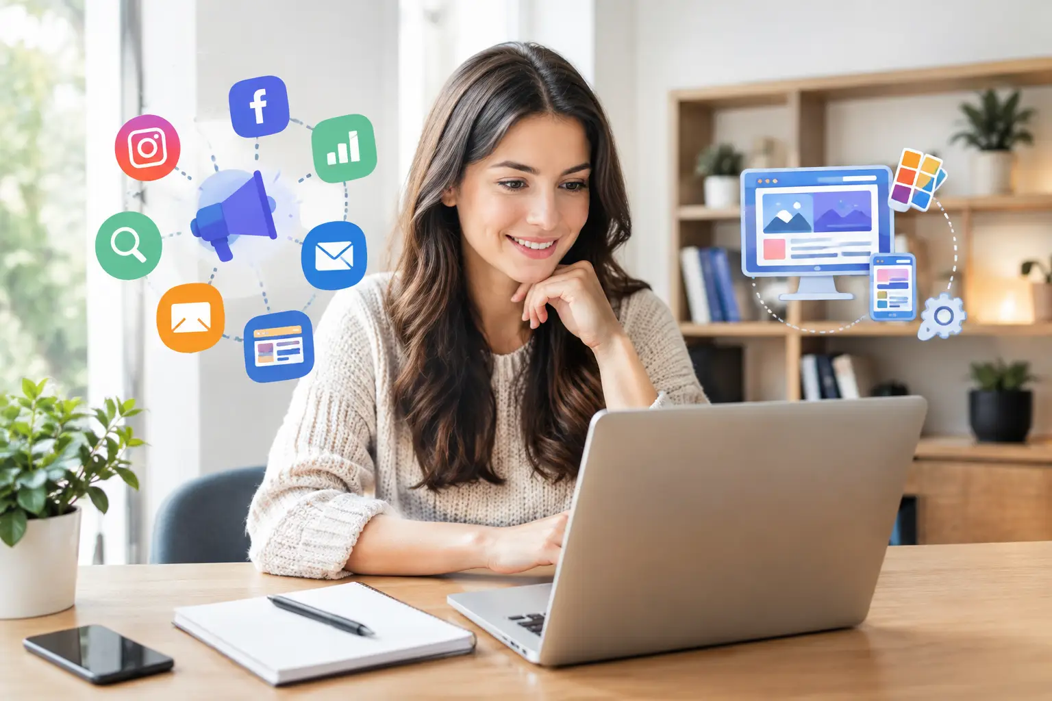 Digital Marketing and Web Design Course Benefits